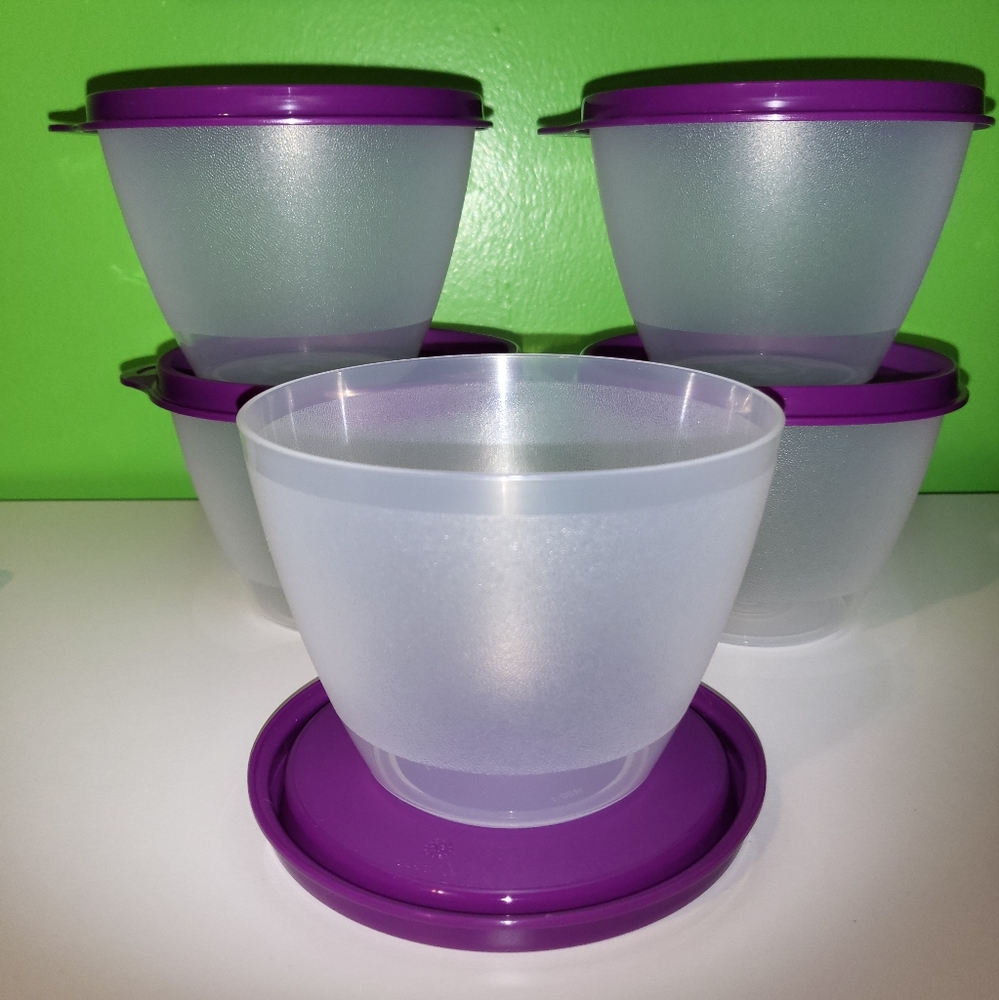 Tupperware Set of 5 Refrigerator Bowls